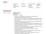 Entry Level Operation Research Analyst Resume Samples Operations Analyst Resume Sample 2022 Writing Tips – Resumekraft