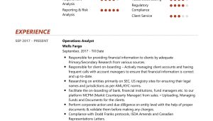 Entry Level Operations Research Analyst Resume Samples Operations Analyst Resume Sample 2022 Writing Tips – Resumekraft