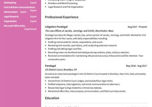 Entry Level Paralegal Resume Objective Sample Paralegal Resume Example, Template & How to Write Tips 2022 …