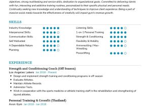 Entry Level Personal Trainer Resume Samples Personal Trainer Cv Sample 2022 Writing Tips – Resumekraft