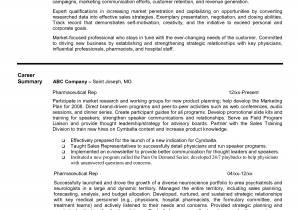 Entry Level Pharmaceutical Sales Resume Sample Pharmaceutical Sales Resume Entry Level