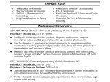 Entry Level Pharmacy assistant Resume Sample Midlevel Pharmacy Technician Resume Sample Monster.com