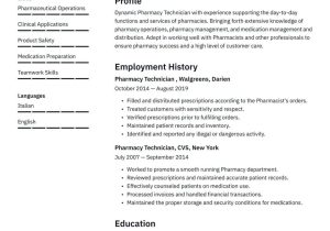 Entry Level Pharmacy assistant Resume Sample Pharmacy Technician Resume Examples & Writing Tips 2022 (free Guide)