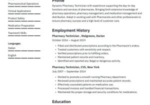 Entry Level Pharmacy Tech Resume Sample Pharmacy Technician Resume Examples & Writing Tips 2022 (free Guide)