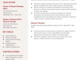 Entry Level Physical therapy Resume Sample Physical therapist Resume Examples In 2022 – Resumebuilder.com