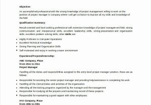 Entry Level Project Coordinator Resume Sample Entry Level Project Coordinator Resume Inspirational 9