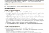 Entry Level Property Management Resume Samples assistant Property Manager Resume Samples