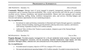 Entry Level Property Management Resume Samples Property Manager Resume Sample