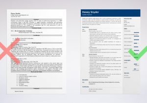Entry Level Quality Engineer Resume Sample Quality Engineer: Resume Sample & Writing Guide [20lancarrezekiq Tips]