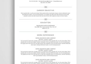 Entry Level Resume Template Free Download Free Entry-level Resume Template – Wendy – Career Reload
