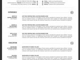 Entry Level Resume Template Free Download Free One-page Resume Templates [free Download]