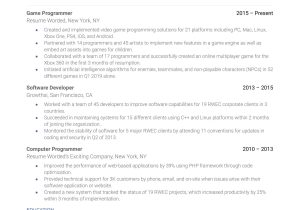 Entry Level Sas Programmer Resume Sample 10 Programmer Resume Examples for 2022 Resume Worded