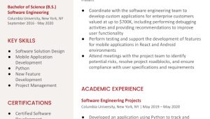 Entry Level software Engineer Sample Resume Entry-level software Engineer Resume Examples In 2022 …