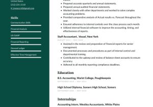Entry Level Staff Accountant Resume Sample Senior Accountant Resume Examples & Writing Tips 2022 (free Guide)