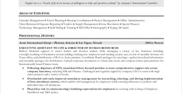 Executive assistant Job Description Resume Sample Free 8 Sample Executive assistant Job Description