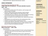 Executive assistant to Ceo Resume Samples Executive assistant to Ceo Resume Samples