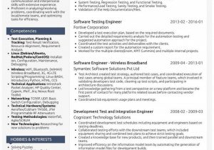 Experienced software Engineer Resume Template Free Download software Engineer Cv Template Free Download / Free 7 Sample …