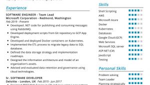 Experienced software Engineer Resume Template Free Download software Engineer Resume Example Cv Sample [2020] – Resumekraft