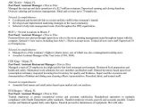 Fast Food assistant Manager Resume Sample Fast Food Manager Resume O