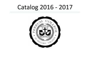 Ferrum College Career Services Resume Samples 2016 – 2017 College Catalog by Ferrum College – issuu