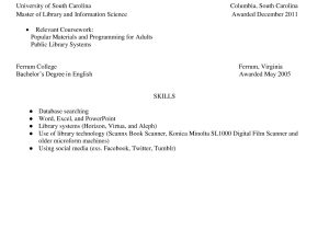 Ferrum College Career Services Resume Samples Library Resume Hiring Librarians