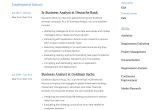 Financial Advisory Business Analyst Resume Sample Business Analyst Resume Examples & Writing Guide 2022