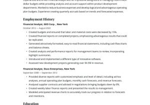 Financial Analyst Sample Resume Performance Bonus Analysis Financial Analyst Resume Examples & Writing Tips 2022 (free Guide)