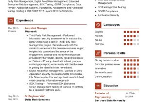 Financial asset Risk Management Sample Resume for Free Risk Manager Resume Sample 2022 Writing Tips – Resumekraft