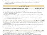Financial Planning and Analyst Resume Sample Sample Resume Of Financial Analyst1 with Template & Writing Guide …