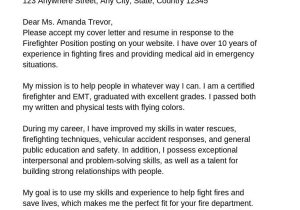Fire Chief Resume Cover Letter Samples Firefighter Cover Letter Samples & Templates [pdflancarrezekiqword] 2022 …