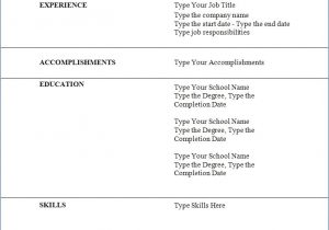 First Resume with No Work Experience Samples Resume for First Job No Experience