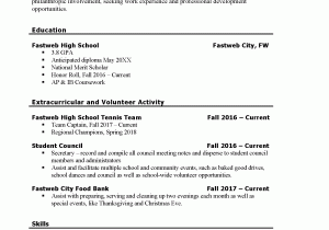 First Time Job Seeker Teenage Resume Sample Resume Examples for Teenager First Job