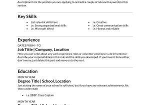 First Time Resume with No Experience Samples Australia Free Resume Templates [download]: How to Write A Resume In 2022 …