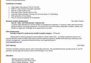 Flight attendant Resume No Experience Sample Flight attendant Resume No Experience Luxury 8 Cv for Flight …