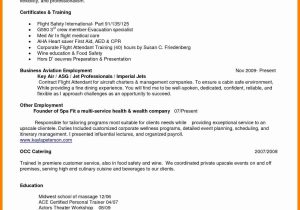 Flight attendant Resume Samples with No Experience 25 Flight attendant Resume No Experience Business Template …