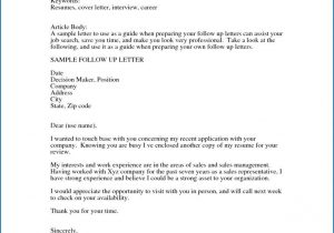 Follow Up after Resume Submission Sample 9 10 Followup Letter Examples Aikenexplorer