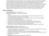 Food Science and Technology Resume Sample Food Technologist Resumes