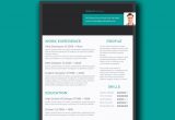 Foster School Of Business Resume Template Free Resume Template with Stylish Header