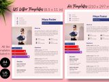 Foster School Of Business Resume Template Modern Resume Cv Template for Microsoft Word & Apple Pages Maya …