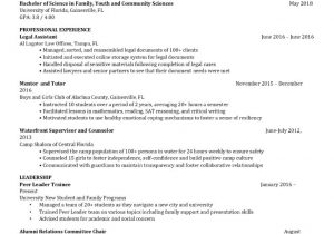 Foster School Of Business Resume Template Resumes – Career.ufl.edu