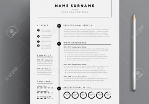 Free Black and White Resume Template Minimal Professional Cv / Resume Template – Super Clean Modern …