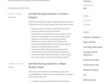 Free Certified Nursing assistant Resume Template Certified Nursing assistant Resume & Writing Guide 12 Templates …
