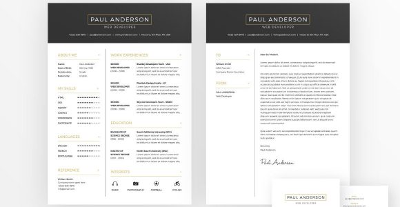 Free Cover Sheet Template for Resume Free Resume & Cover Letter Template – Creativebooster
