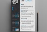 Free Download Resume Template with Picture Cv Resume Templates – Free Download On Behance