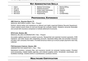 Free Medical Billing and Coding Resume Templates Writing Tips to Make Resume Objective with Examples Medical …
