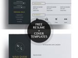 Free Modern Resume and Cover Letter Templates Free Simple Clean Resume Templates Freebies Graphic Design …