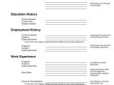 Free Printable Fill In the Blank Resume Templates Free Printable Resume Templates Blank Builder Print Sample Free …