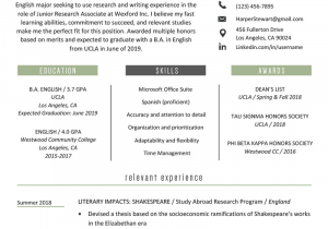 Free Resume Samples for College Students College Student Resume Sample & Writing Tips