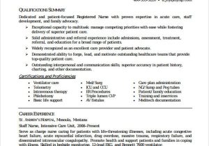 Free Resume Samples for Registered Nurse Free 7 Sample Registered Nurse Resume Templates In Pdf