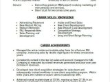 Free Resume Samples for Sales and Marketing Marketing Resume format Template 7 Free Word Pdf